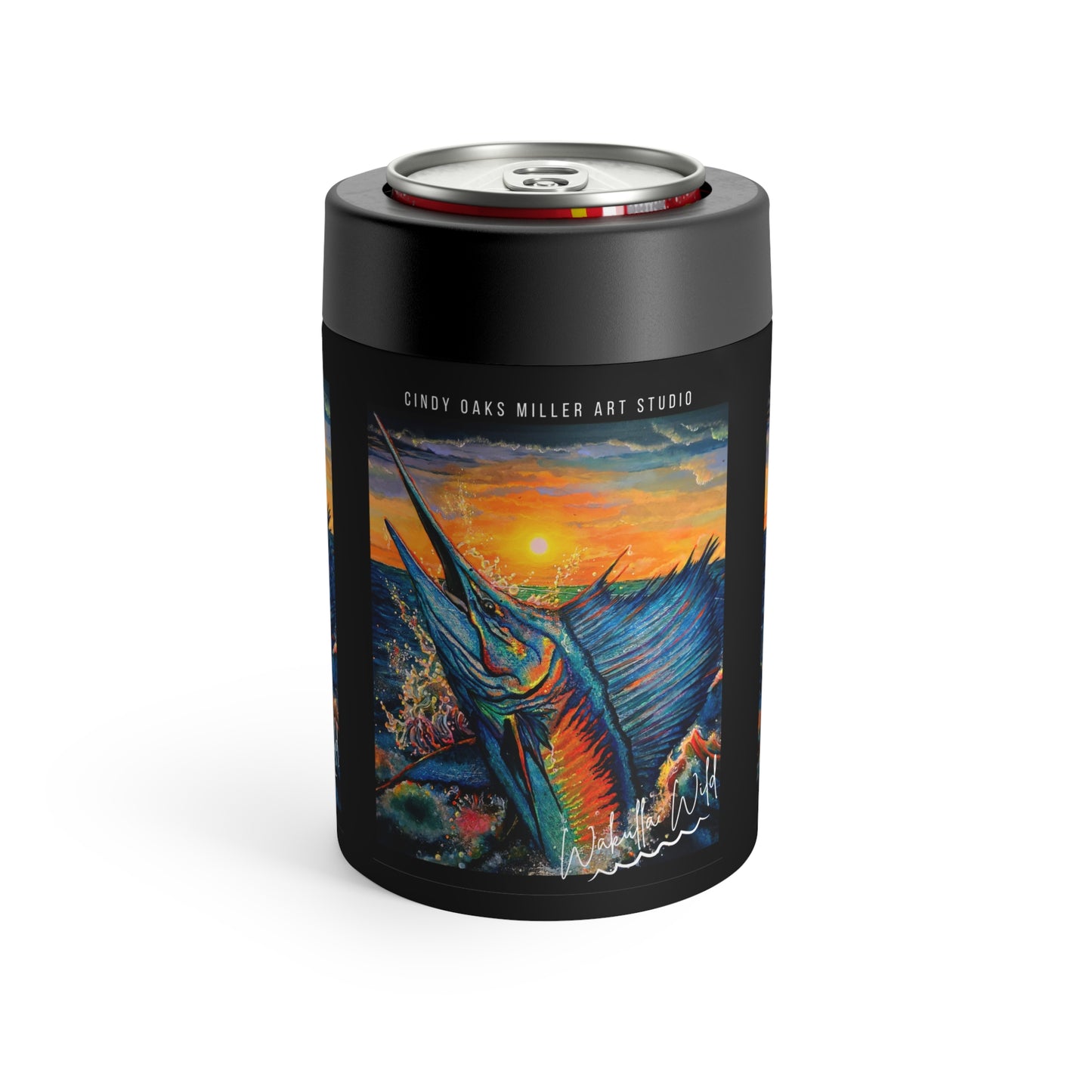 Wakulla Wild Marine Can Holder