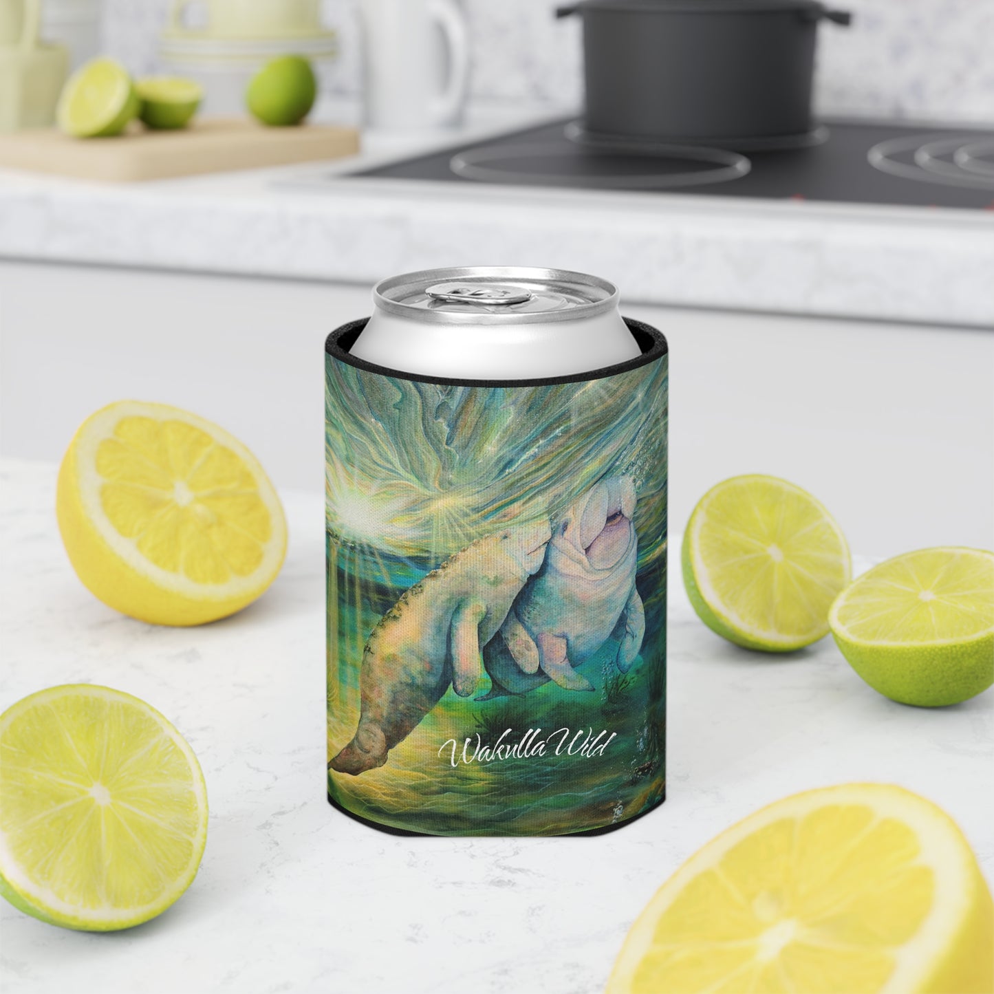 Wakulla Wile Manatees Can Cooler