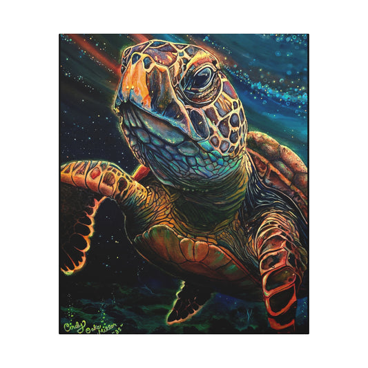 "Commandeer The Tides" Reprint On Canvas